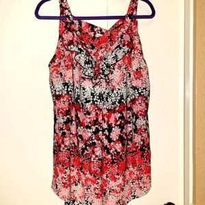 Avenue floral tank top
